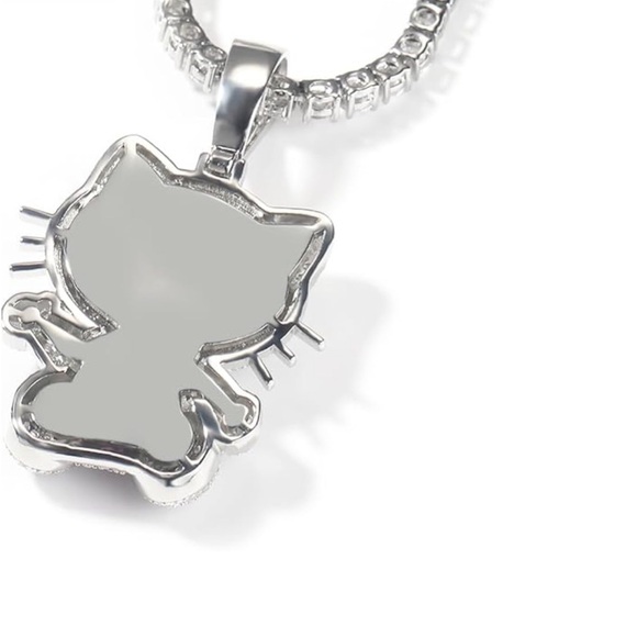 Hello kitty necklace, hello kitty pendant, hello kitty jewelry - Picture 3 of 11